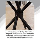 Conjunto Sala De Jantar Mesa Quadrada 75x75cm Tampo Granito O