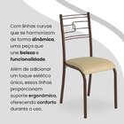 Conjunto Sala De Jantar Mesa Quadrada 75x75cm Tampo Mdp Ardós