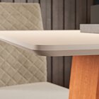 Conjunto Sala De Jantar Mesa Quadrada Com 2 Cadeiras Beatriz