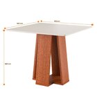 Conjunto Sala De Jantar Mesa Quadrada Com 2 Cadeiras Beatriz