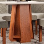 Conjunto Sala De Jantar Mesa Quadrada Com 4 Cadeiras Beatriz