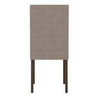 Conjunto Sala De Jantar Mesa Quadrada Isis 90cm 4 Cadeiras Ja