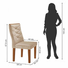 Conjunto Sala De Jantar Mesa Redonda 100cm 4 Cadeiras Barcelo