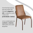 Conjunto Sala De Jantar Mesa Redonda 100cm Base Omega Tampo M