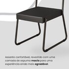 Conjunto Sala De Jantar Mesa Redonda 100cm Base Omega Tampo M