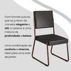 Conjunto Sala De Jantar Mesa Redonda 100cm Base Omega Tampo M