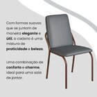 Conjunto Sala De Jantar Mesa Redonda 100cm Base Omega Tampo M