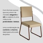 Conjunto Sala De Jantar Mesa Redonda 100cm Base Omega Tampo M