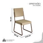 Conjunto Sala De Jantar Mesa Redonda 100cm Base Omega Tampo M