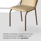 Conjunto Sala De Jantar Mesa Redonda 100cm Base Omega Tampo M
