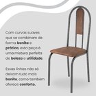 Conjunto Sala De Jantar Mesa Redonda 70cm Tampo Granito Topáz