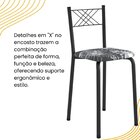 Conjunto Sala De Jantar Mesa Retangular 100x50cm Tampo Mdp 25