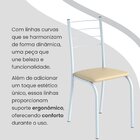 Conjunto Sala De Jantar Mesa Retangular 100x60cm Tampo Ardósi