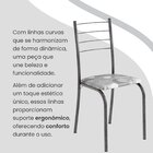 Conjunto Sala De Jantar Mesa Retangular 100x60cm Tampo Granit