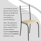 Conjunto Sala De Jantar Mesa Retangular 120x75cm Tampo Ardósi