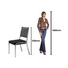 Conjunto Sala De Jantar Mesa Retangular Com 6 Cadeiras Natani