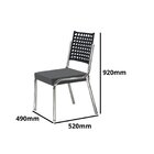 Conjunto Sala De Jantar Mesa Retangular Com 6 Cadeiras Natani