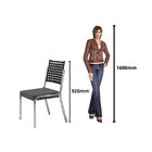 Conjunto Sala De Jantar Mesa Retangular Com 6 Cadeiras Natani