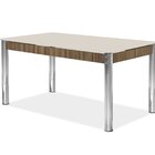 Conjunto Sala De Jantar Mesa Retangular Com 6 Cadeiras Natani