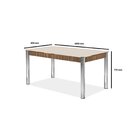 Conjunto Sala De Jantar Mesa Retangular Com 6 Cadeiras Natani