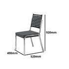 Conjunto Sala De Jantar Mesa Retangular Com 6 Cadeiras Natani