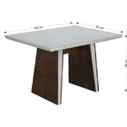 Conjunto Sala De Jantar Mesa Retangular Verona Com 4 Cadeiras