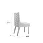 Conjunto Sala De Jantar Mesa Safira 180 Com 6 Cadeiras Rufato