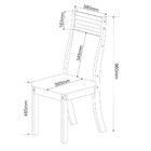 Conjunto Sala De Jantar Mesa San Diego E 6 Cadeira Roma Viero