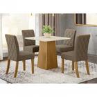 Conjunto Sala De Jantar Mesa Sarah 4 Cad Melissa