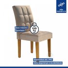 Conjunto Sala De Jantar Mesa Sevilha I Tampo De Vidro 4 Cadei