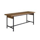 Conjunto Sala De Jantar Mesa Steel Light Com 2 Bancos Steel Q