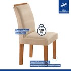 Conjunto Sala De Jantar Mesa Tampo Dakota Plus 120x80cm Com 4