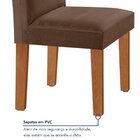 Conjunto Sala De Jantar Mesa Tampo Dakota Plus Vidro 160x80cm