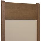 Conjunto Sala De Jantar Mesa Tampo De Madeira 4 Cadeiras Rust