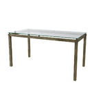 Conjunto Sala De Jantar Mesa Tampo De Vidro 120x80 Com 4 Cade