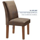 Conjunto Sala De Jantar Mesa Tampo De Vidro 4 Cadeiras Espanh