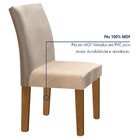 Conjunto Sala De Jantar Mesa Tampo De Vidro 4 Cadeiras Espanh