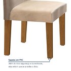 Conjunto Sala De Jantar Mesa Tampo De Vidro 4 Cadeiras Espanh