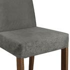 Conjunto Sala De Jantar Mesa Tampo De Vidro 4 Cadeiras Rustic