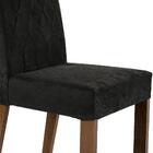 Conjunto Sala De Jantar Mesa Tampo De Vidro 4 Cadeiras Rustic