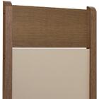 Conjunto Sala De Jantar Mesa Tampo De Vidro 4 Cadeiras Rustic