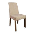 Conjunto Sala De Jantar Mesa Tampo De Vidro 4 Cadeiras Rustic