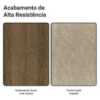 Conjunto Sala De Jantar Mesa Tampo De Vidro 4 Cadeiras Rustic