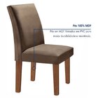 Conjunto Sala De Jantar Mesa Tampo De Vidro 6 Cadeiras Espanh