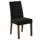 Conjunto Sala De Jantar Mesa Tampo De Vidro 6 Cadeiras Rustic