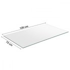 Conjunto Sala De Jantar Mesa Tampo De Vidro E 4 Cadeiras Barc