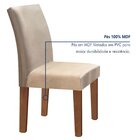 Conjunto Sala De Jantar Mesa Tampo Mdf 4 Cadeiras Espanha Yes