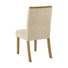 Conjunto Sala De Jantar Mesa Tampo Mdf E Vidro 8 Cadeiras Itá