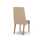 Conjunto Sala De Jantar Mesa Tampo Mdf E Vidro 8 Cadeiras Mar