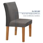 Conjunto Sala De Jantar Mesa Tampo Mdf/vidro E 4 Cadeiras Esp